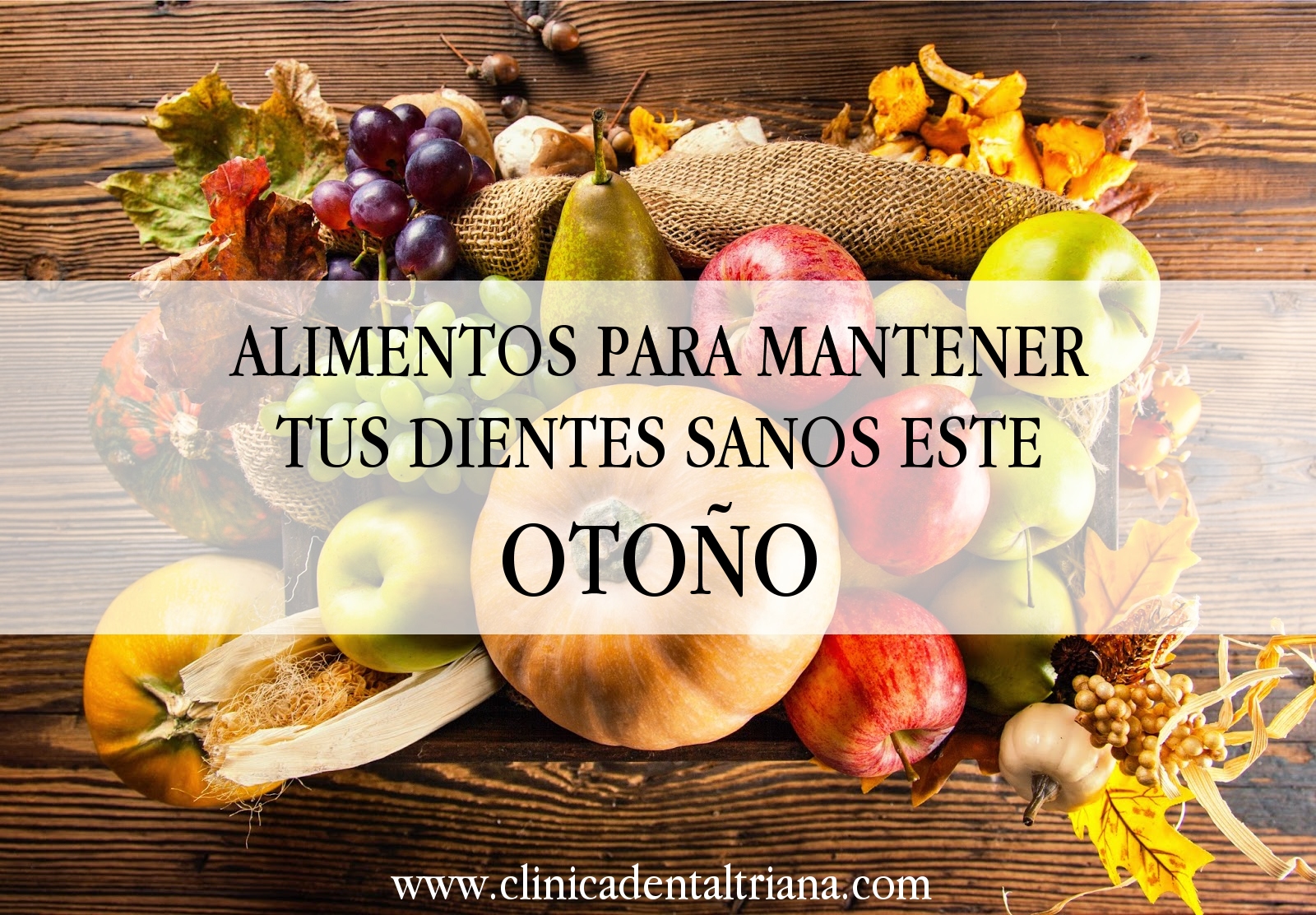 Alimentos para mantener tus dientes sanos este otoño